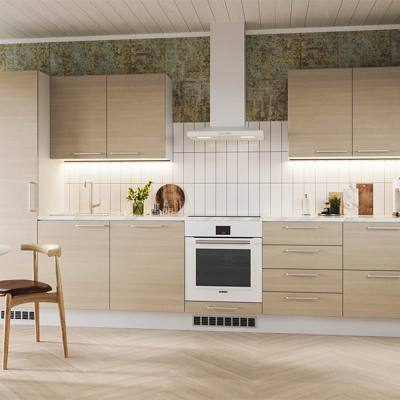 Savon C53 liesituuletin keittiössä.